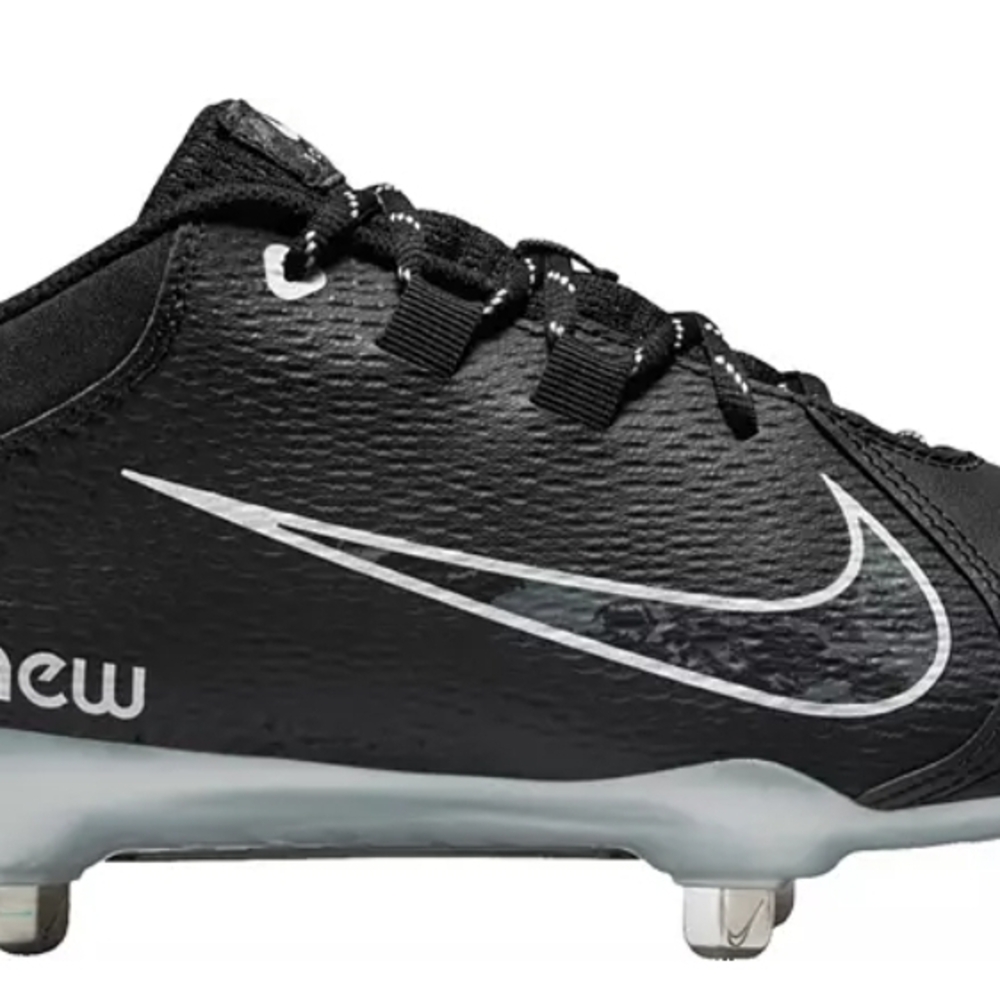 Black Nike Women's Hyperdiamond 4 Pro Metal Softball Cleats